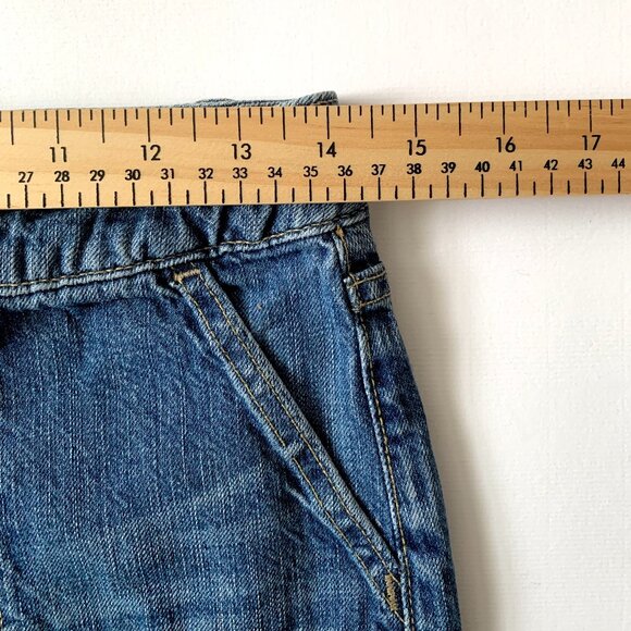 Vintage Y2K Gap Denim Jean Mini Skirt Coastal Grandma Cowgirl Preppy Timeless - Picture 7 of 9